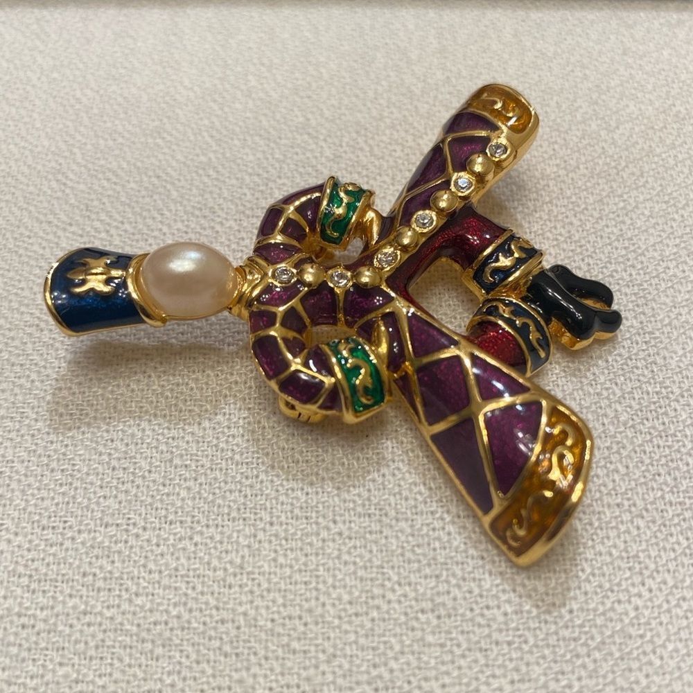 Vintage Joan Rivers Classics Collection Brooch - Picture 6 of 15